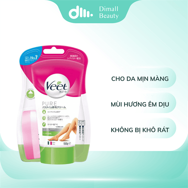 Tẩy Lông Veet 150g (Tặng Mút Tẩy Lông)