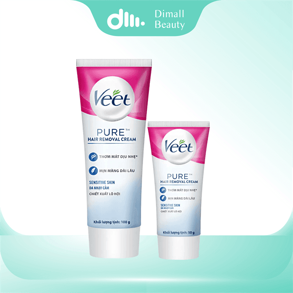 Kem Tẩy Lông Veet Pure Da Nhạy Cảm